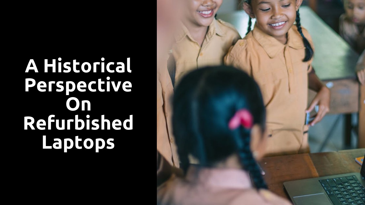 A Historical Perspective on Refurbished Laptops