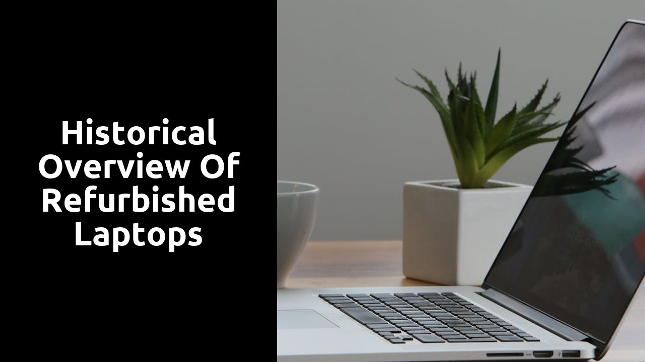 Historical Overview of Refurbished Laptops