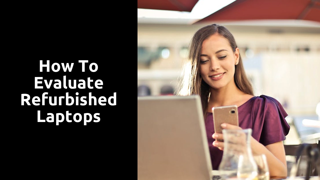 How to Evaluate Refurbished Laptops