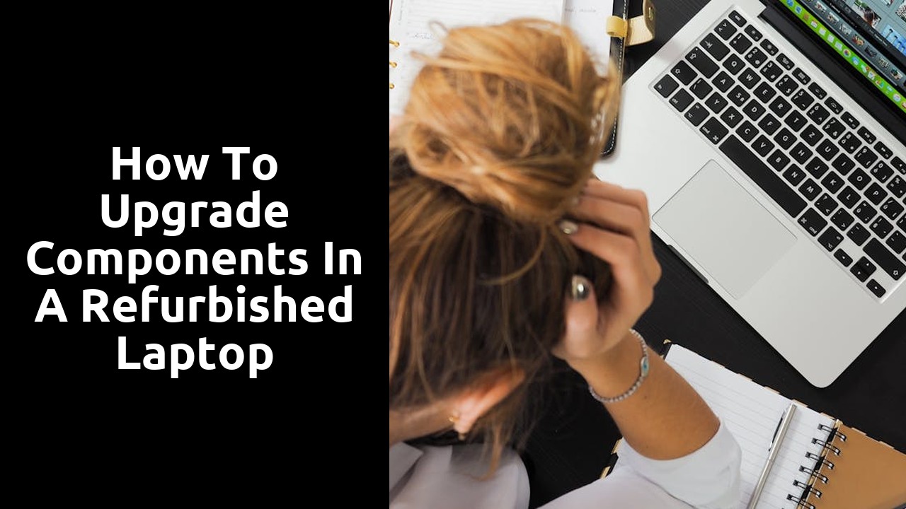 How to Upgrade Components in a Refurbished Laptop