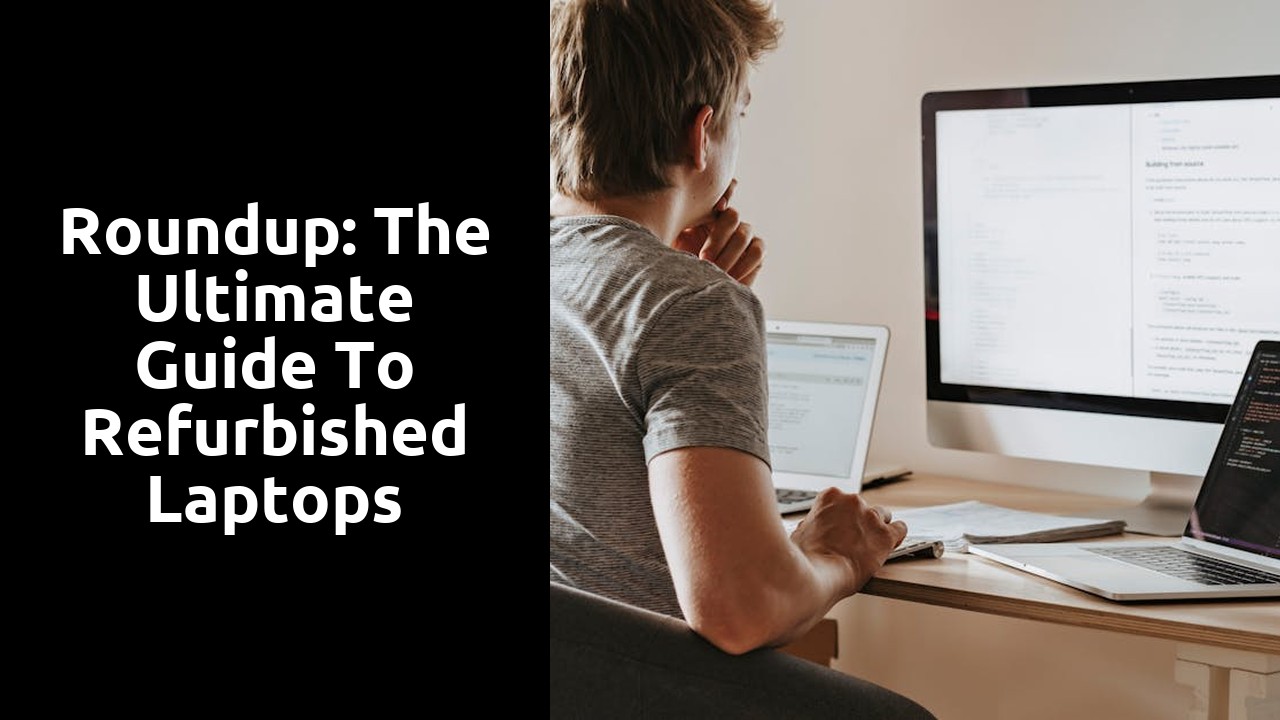 Roundup: The Ultimate Guide to Refurbished Laptops