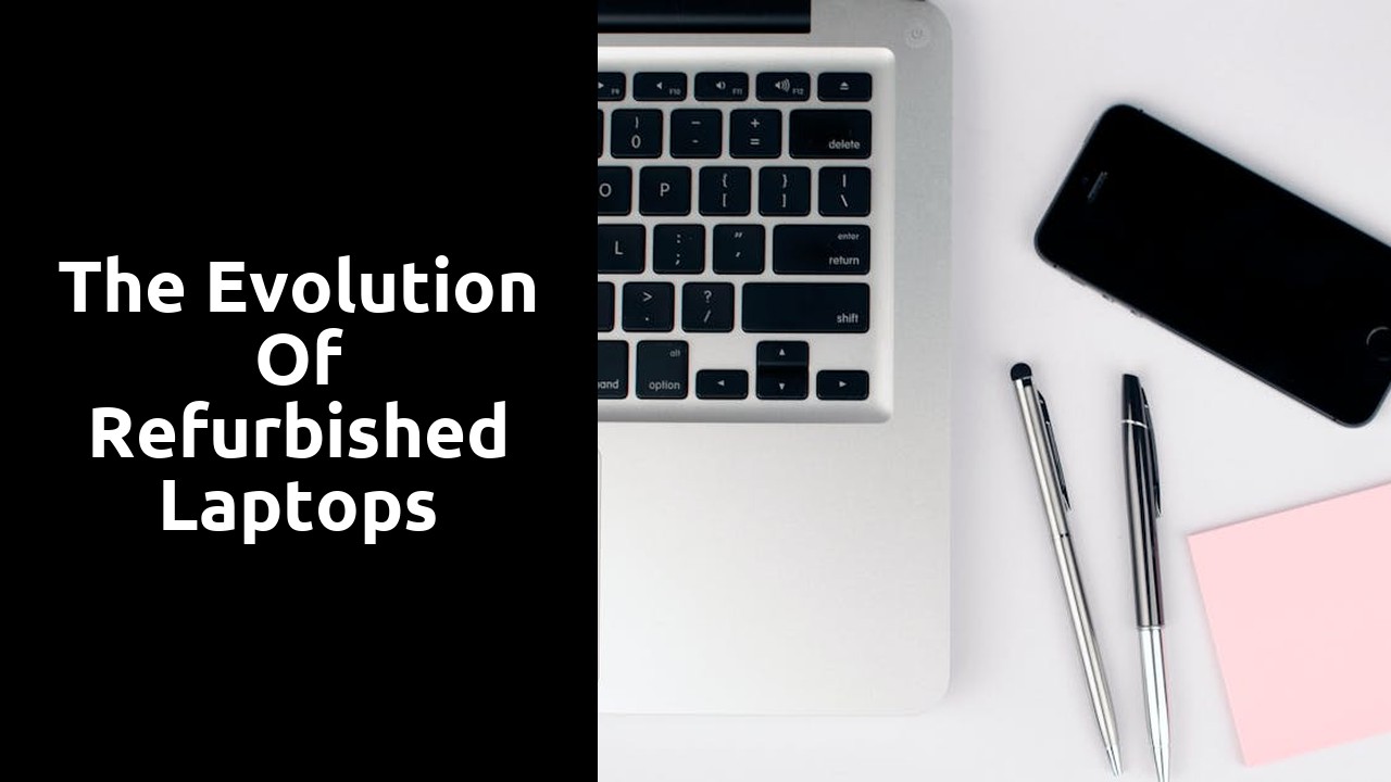 The Evolution of Refurbished Laptops