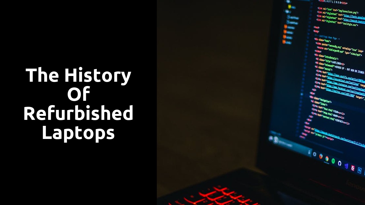 The History of Refurbished Laptops