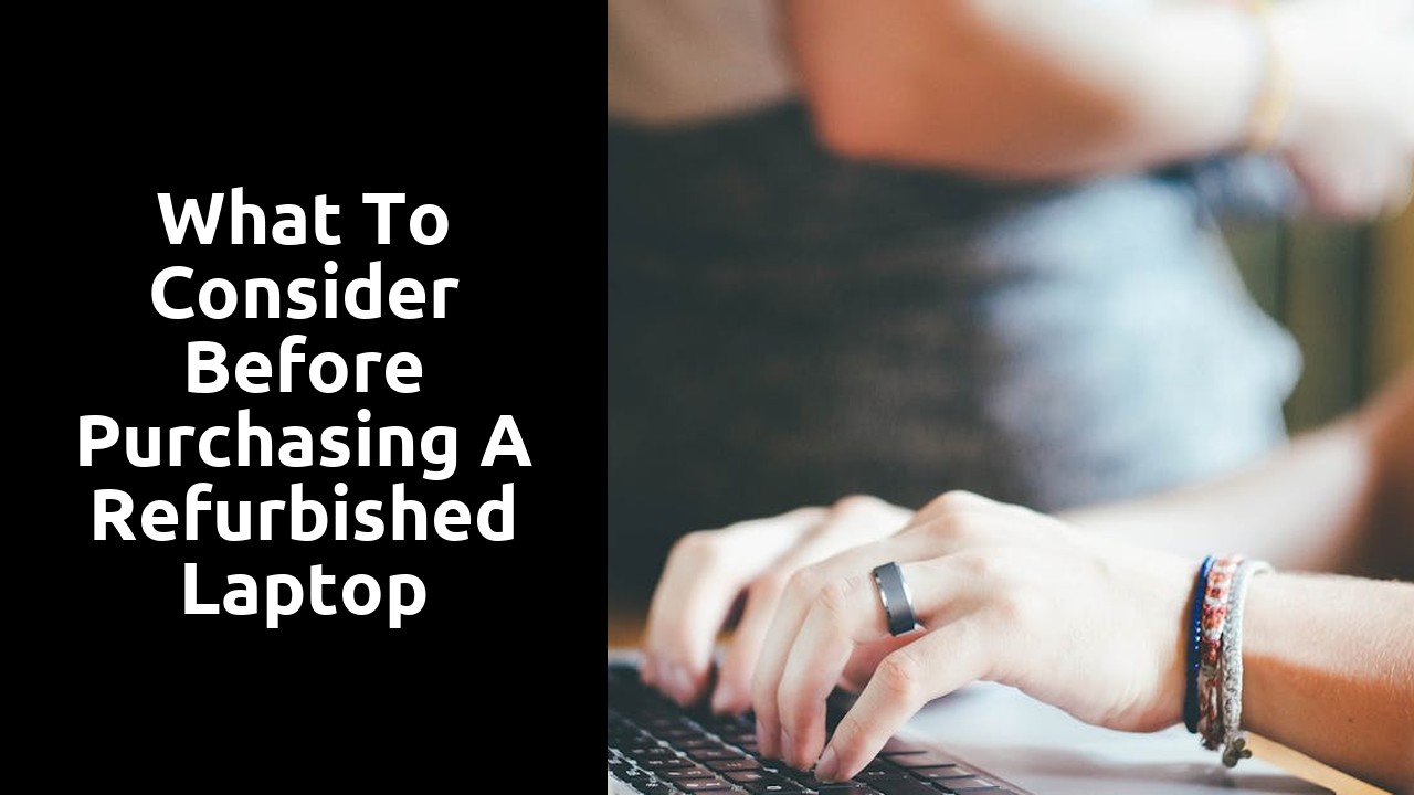 What to Consider Before Purchasing a Refurbished Laptop