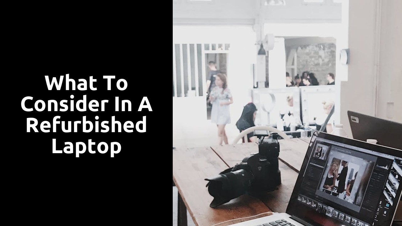What to Consider in a Refurbished Laptop