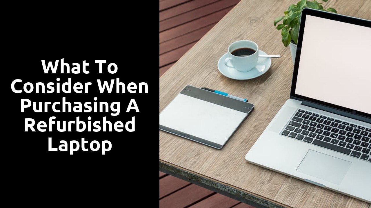 What to Consider When Purchasing a Refurbished Laptop