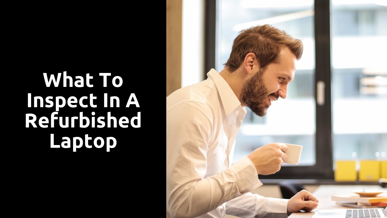 What to Inspect in a Refurbished Laptop