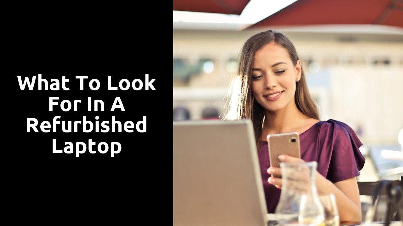 What to Look for in a Refurbished Laptop