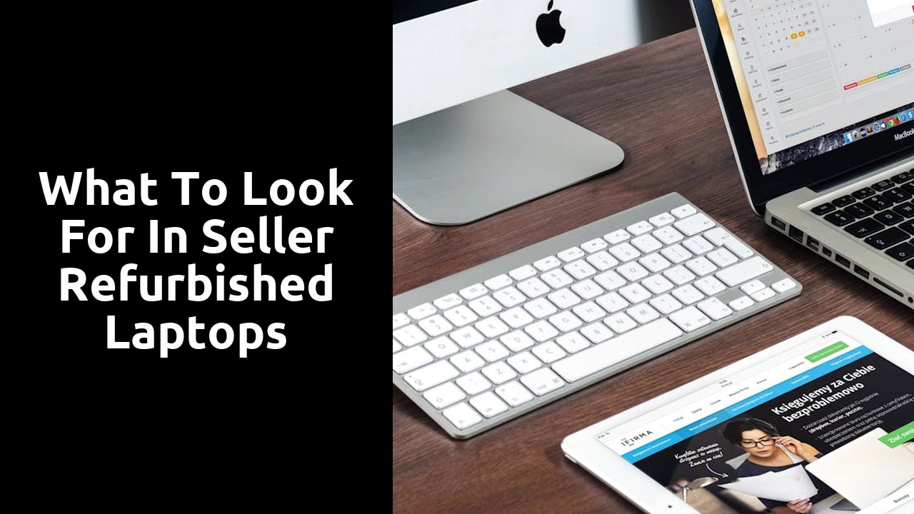 What to Look for in Seller Refurbished Laptops