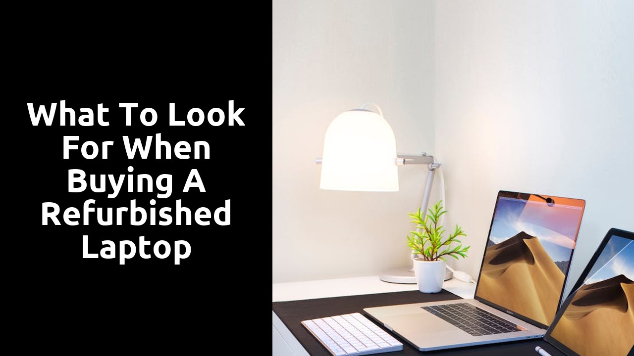 What to Look for When Buying a Refurbished Laptop