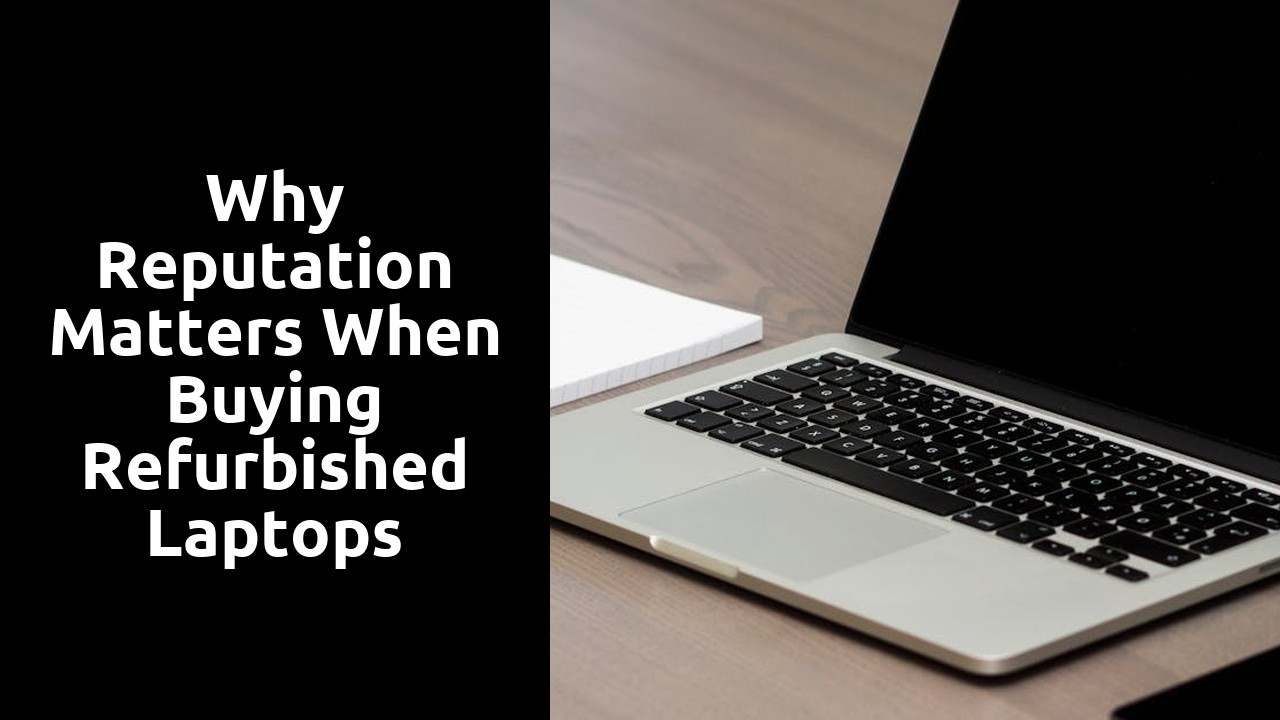 Why Reputation Matters When Buying Refurbished Laptops
